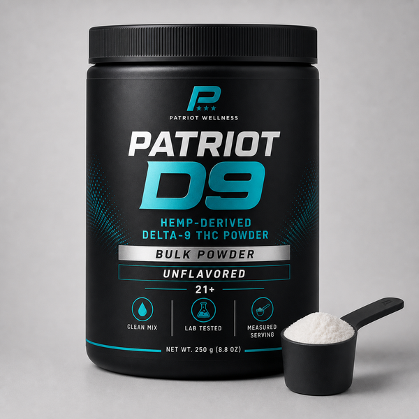 Patriot D9 Hemp-Derived Delta-9 Powder